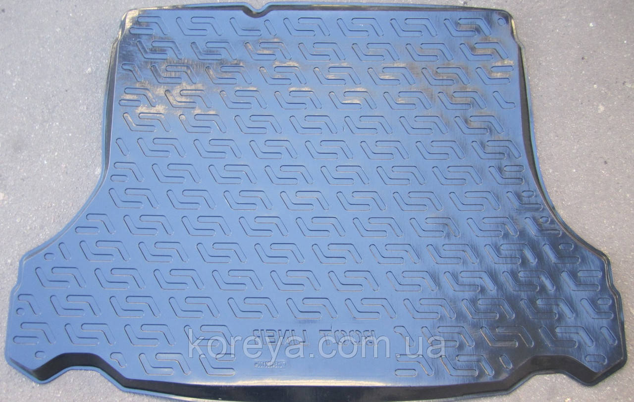 Коврик (ковер) багажника пластиковый Ланос-Сенс. - фото 2 - id-p208223074