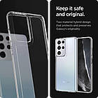Прозорий силіконовий чохол для Samsung S21 Ultra, фото 7