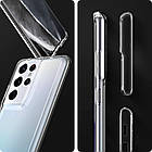 Прозорий силіконовий чохол для Samsung S21 Ultra, фото 8