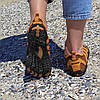 Руді аквашузи жіночі та чоловічі коралки акваобуття шльопанці для моря аква взуття сліпони мокасини жовтогарячі, фото 2