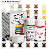 Краска для кожи + очиститель Tarrago Color Dye 2*25 мл (86 цветов на выбор) Средне-коричневый (39)