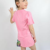 183-08роз Дитяче рожеве плаття для дівчинки тм Miss Feriha розмір 128 см, фото 4