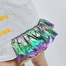 183-08сер Дитяче плаття для дівчинки тм Miss Feriha, фото 4