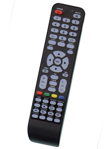 Пульт для ТБ Ergo 43CU6500AK, AKAI UA45IA124S, GRUNHELM GTV32T2, MANTA 32LHA48L