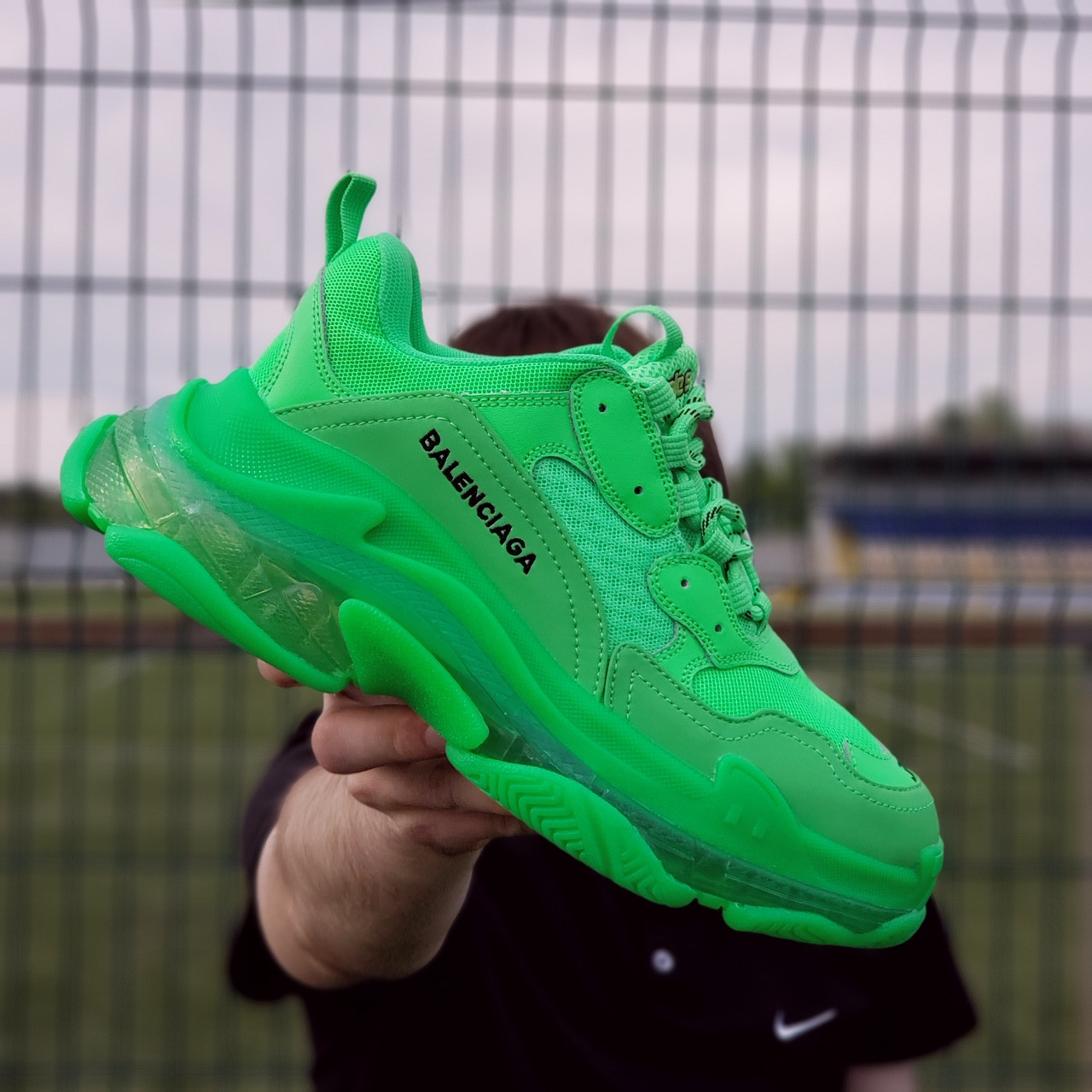 Balenciaga Triple S Lime Green 58 OFF haeaus