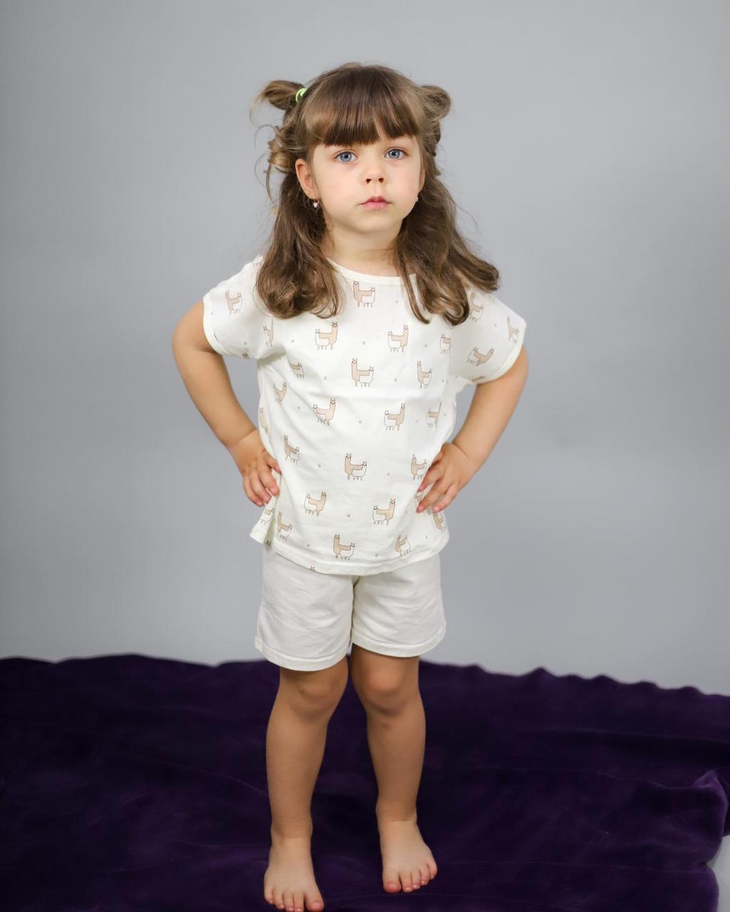 Пижама детская "Лама" - фото 1 - id-p1415578154