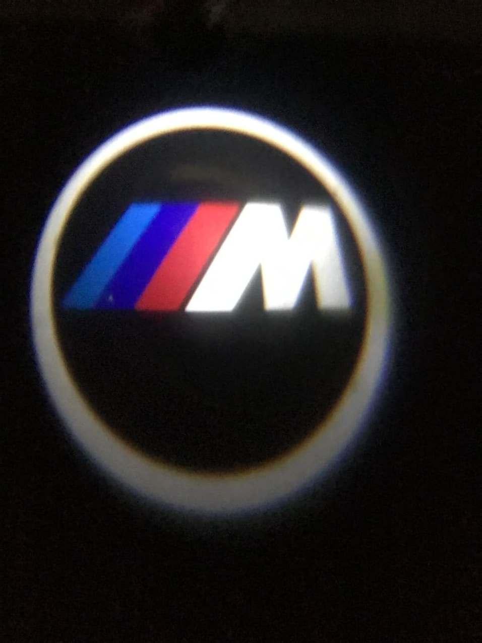 Підсвічування дверей авто з логотипом ///M (універсальна - врізна) G4 5вт LED LOGO, фото 1