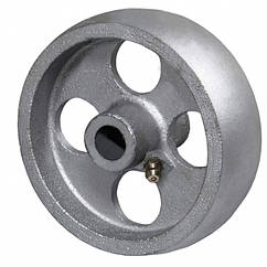 Колесо 48-100х35-P, Ø 100 мм, термостійке колесо без кронштейна 48 Medium, чавунне колесо, колесо в пекарню +300 °С