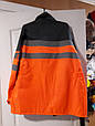 Костюм сигнальний оранжево-сірий (штани + куртка), фото 3