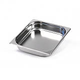 Професійні гастроконтейнери GN2 / 3-100 з нержавійки 8 л, фото 2