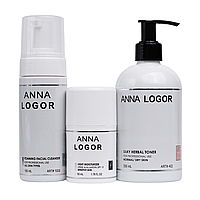 Набор косметики Anna LOGOR Silky Herbal Moisturizer Kit. Серия для чувствительной кожи лица