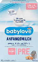 Детское молоко от рождения Babylove Anfangsmilch Pre, 500 гр