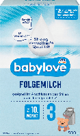 Дитяче молоко з 10 місяців Babylove 3 Folgemilch mit Vitamin C, 500 гр