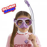 Набір Cressi Sub Marea Vip (маска Marea+трубка Gamma), ліловий, фото 4