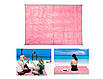Пляжна підстилка покривало антипісок Sand Free Mat для моря та пікніка 200x150 см Pink v513, фото 2