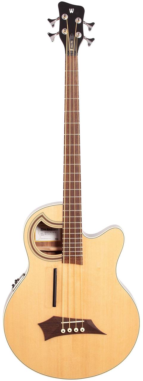 Акустична бас-гітара WARWICK RockBass Alien Deluxe 4-String (Natural Transparent Satin)