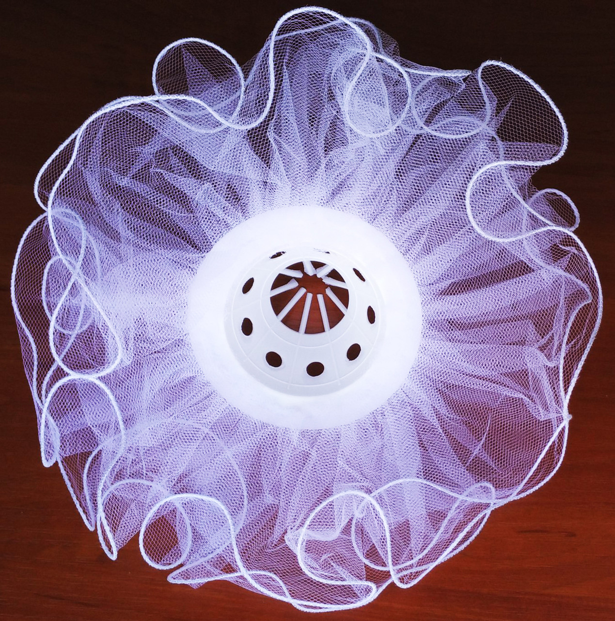 Серветка для портбукетниці No40 "Хвиля" фатинова, фото 1