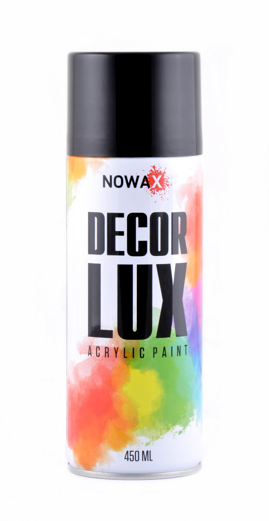 Акриловая спрей краска тёмно-синяя Nowax Decor Lux (аэрозоль 450мл.) NX48034 - фото 1 - id-p386156030