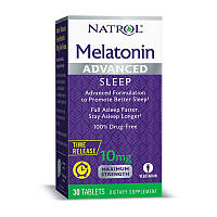 Мелатонин Natrol Melatonin 10 mg Advanced Time Release 30 таблеток