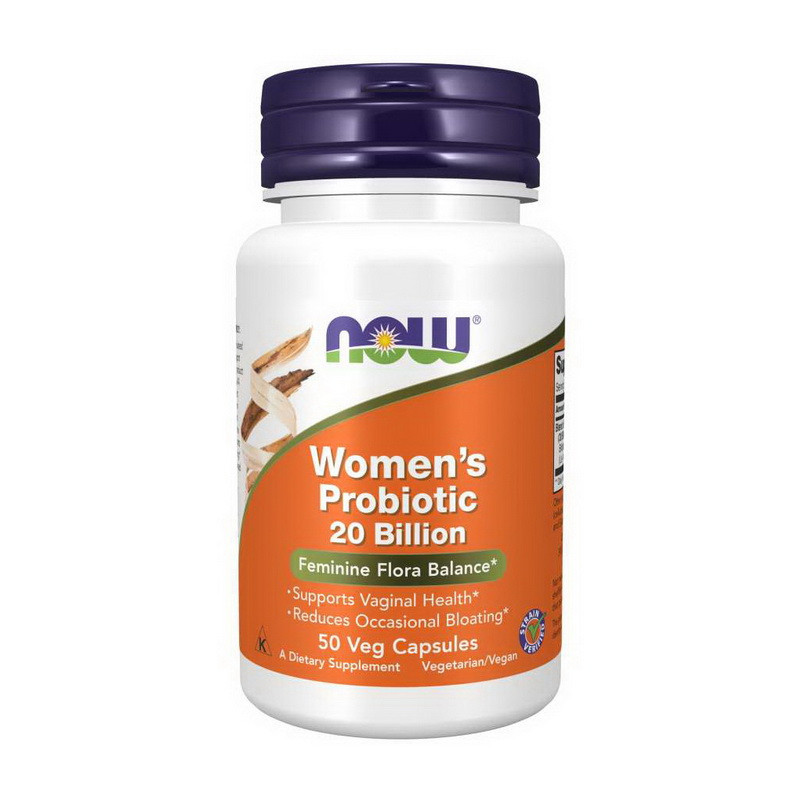 Пробиотики Now Foods Women`s Probiotic 20 Billion 50 капсул - фото 1 - id-p1415606928