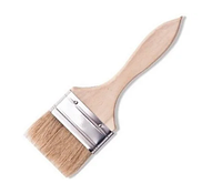 Пензель плоский Стандарт, натур. щетина 36мм