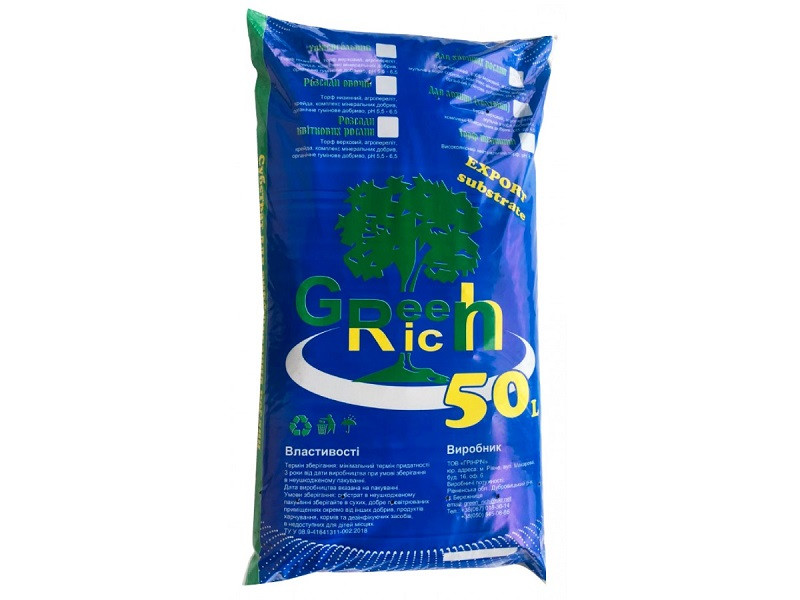 Субстрат універсальний Green Rich, 50 л - Грін Річ