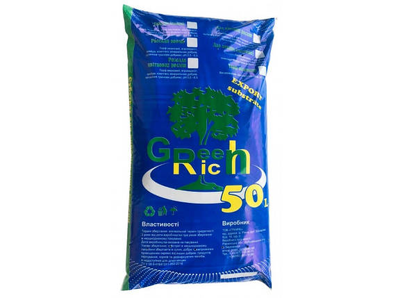 Субстрат універсальний Green Rich, 50 л - Грін Річ, фото 1