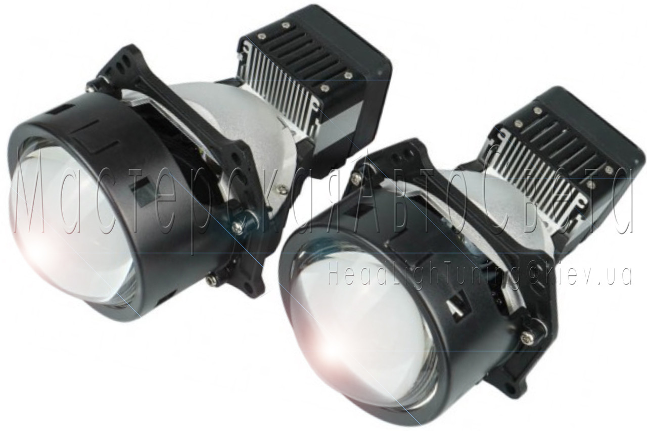 Світлодіодні Bi-LED лінзи AMS Z10 LASER "Aozoom A10" 3,0" дюйма