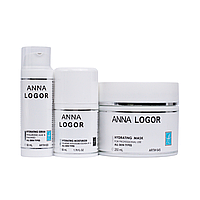 Набор косметики Anna LOGOR Deep Moisturizing Kit Базовый уход Серия для глубокого увлажнения кожи лица
