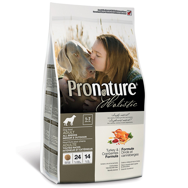 Pronature Holistic (Пронатюр Холистик) з індичкою і журавлиною сухий холистик корм для собак всіх порід