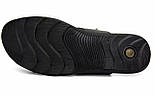 Взуття великих розмірів чоловіча Капці шкіряні чорні Rosso Avangard Slipper Black Flotar BS, фото 8