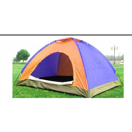 Намет туристичний 2*2 4-місний легкий зручний для кемпінгу Tent, фото 1