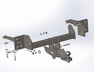 Фаркоп HONDA CR-V USA кросовер 2017---