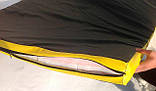 Мат гімнастичний спортивний в чохлі з кожвінілу OSPORT 1м х 1м товщина 10см (FI-0013), фото 4