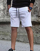 Мужские шорты белого цвета (белые) MADMEX выше колена Турция