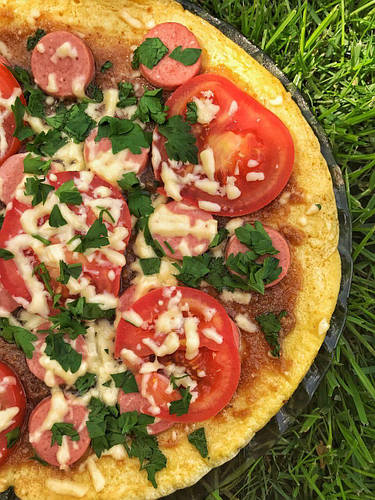 ПІЦА З АРАХІСОВИМ СОУСОМ 🍕