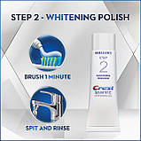 Система отбеливания зубов Crest 3D White Brilliance Daily Cleansing Toothpaste and Whitening 2-step Gel System, фото 4