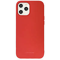 Чехол-накладка Silicone Hana Molan Cano SF Jelly для Apple iPhone 12 Pro Max 6.7" (red)