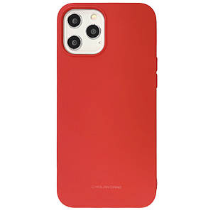 Чохол-накладка Silicone Hana Molan Cano SF Jelly для Apple iPhone 12 Pro Max 6.7" (red)