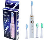 Електрична зубна щітка Shuke SK-601 з 4 насадками, 5 режимів роботи, фото 4