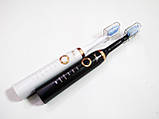 Електрична зубна щітка Shuke SK-601 з 4 насадками, 5 режимів роботи, фото 6