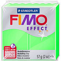 Пластика Fimo Effect 57г (501) Зеленая неоновая (8010-501)