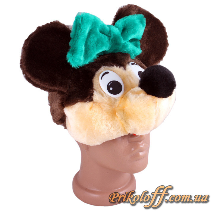 Шапка-маска "Мишка - Мінні Маус", фото 1