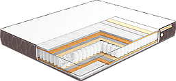 Ортопедичний матрац Оптима cocos/ Оптима Кокос пружинний (залежна пружина — покет)