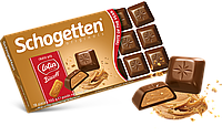 Молочный шоколад Schogetten Lotus Biscoff Taste of the Year с бисквитным кремом 100 грамм