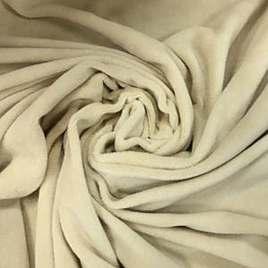 Софт-велюр на бавовняній основі бежевий