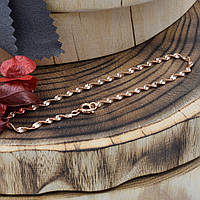 Браслет Xuping Золотая спираль 41342 ширина 2 мм позолота РО длина 15