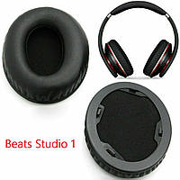 Амбушюры для наушников Beats by Dr. Dre Studio 1 MP3 плеер 4Gb Qumo Trio Blues Цвет черный Black