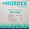 Бензокоса Nordex ND 4500 в комплекті з культиватором, фото 9