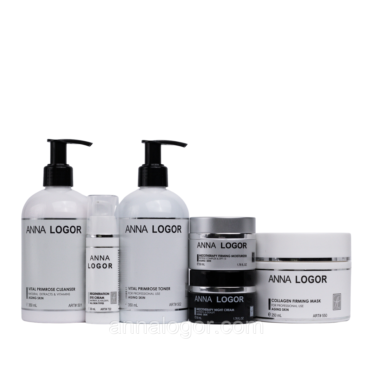Омолоджуюча серія ANNA LOGOR Mezotherapy Collagen Kit